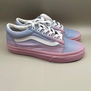 Vans Women's Pink and Purple Shoes